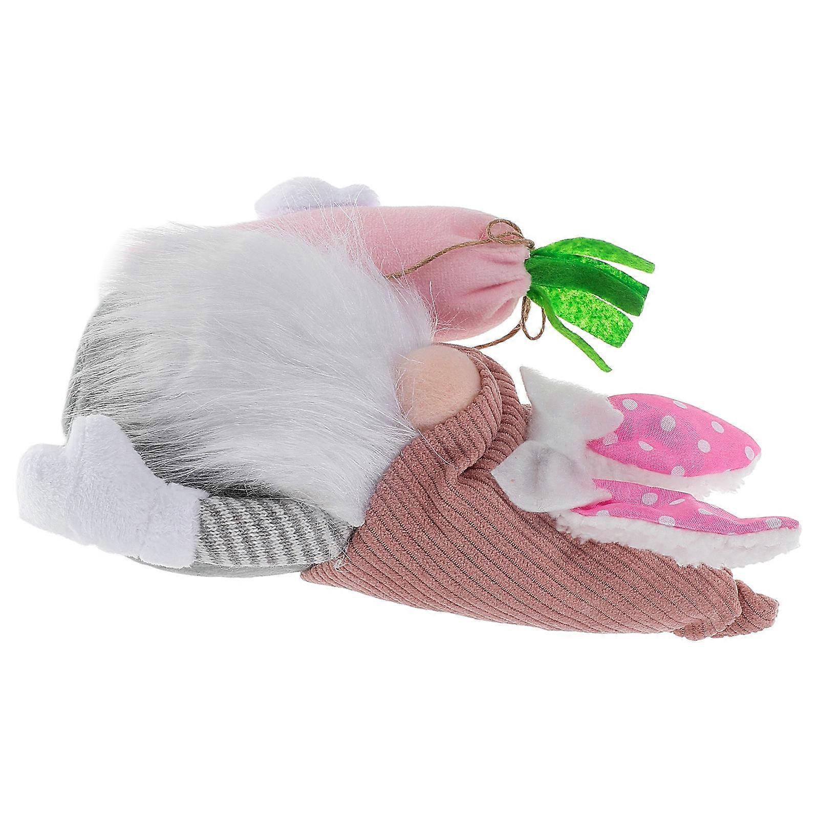 Easter Rabbit Gnome Dolls for Home Decoration 5Pcs Plush Set