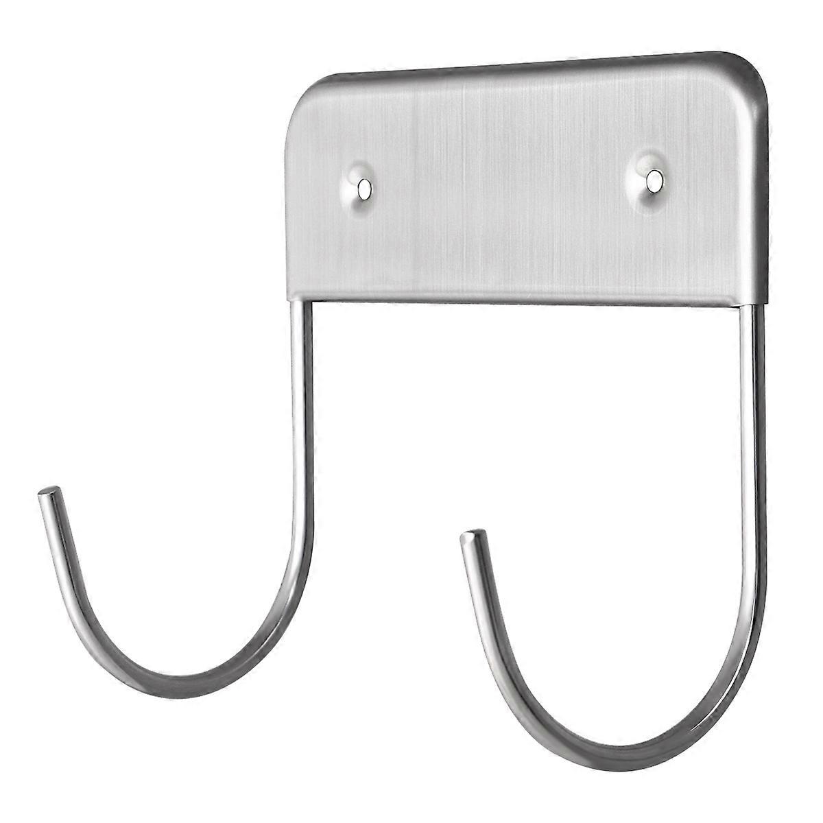 Stainless Steel Iron Board Hanger Compact Design Easy to Install Homeowners Storage Solution 1Set