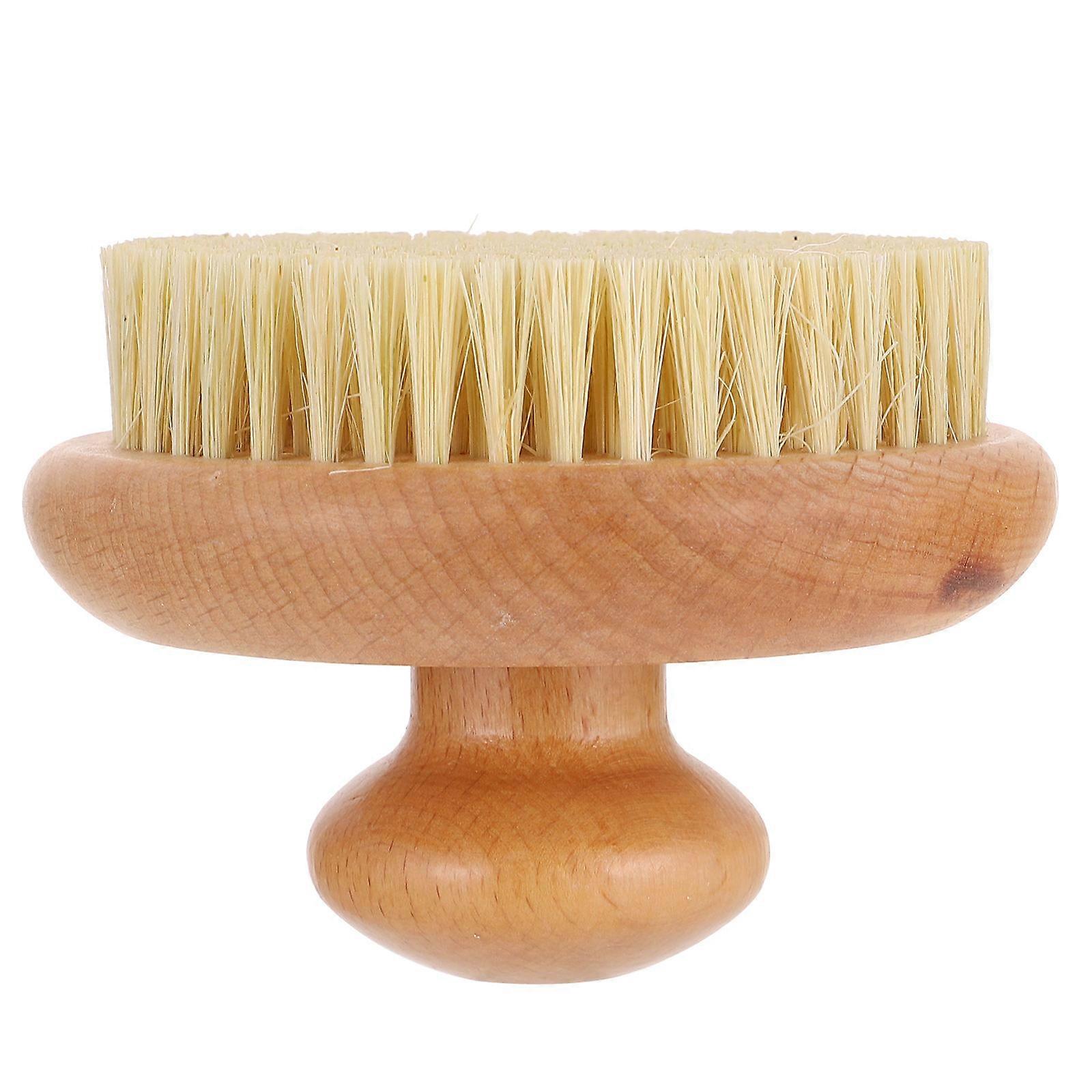 Round Bathing Brush for Cleaning 5Pcs Body Brushing Exfoliating Scrubber
