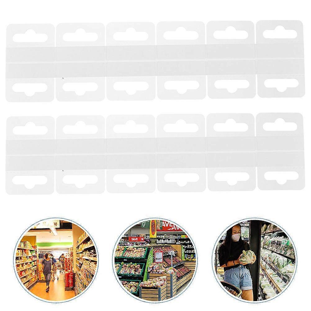 PVC Hanging Hooks Self Adhesive Heavy Duty Tabs for Retail Use 300Pcs