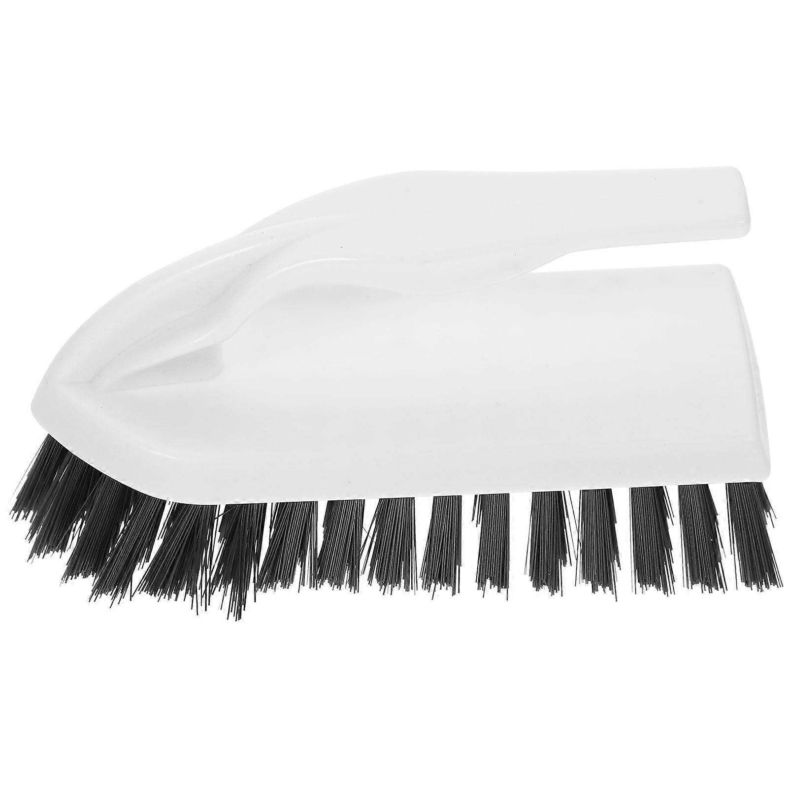 Cleaning Brush Scrub Brush for Household Use Multipurpose 2Pcs White Plastic