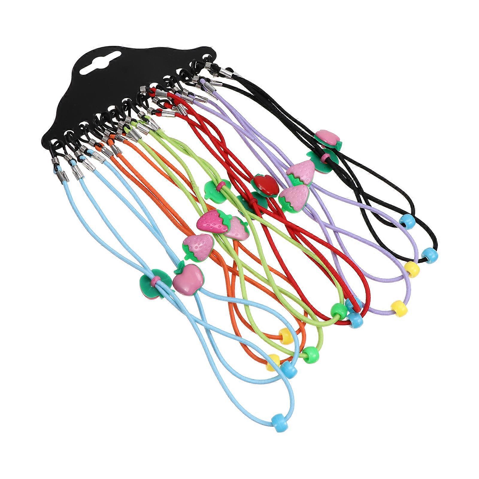 Fashionable Glasses Chain Elastic Spectacles Chain for Decor 48Pcs