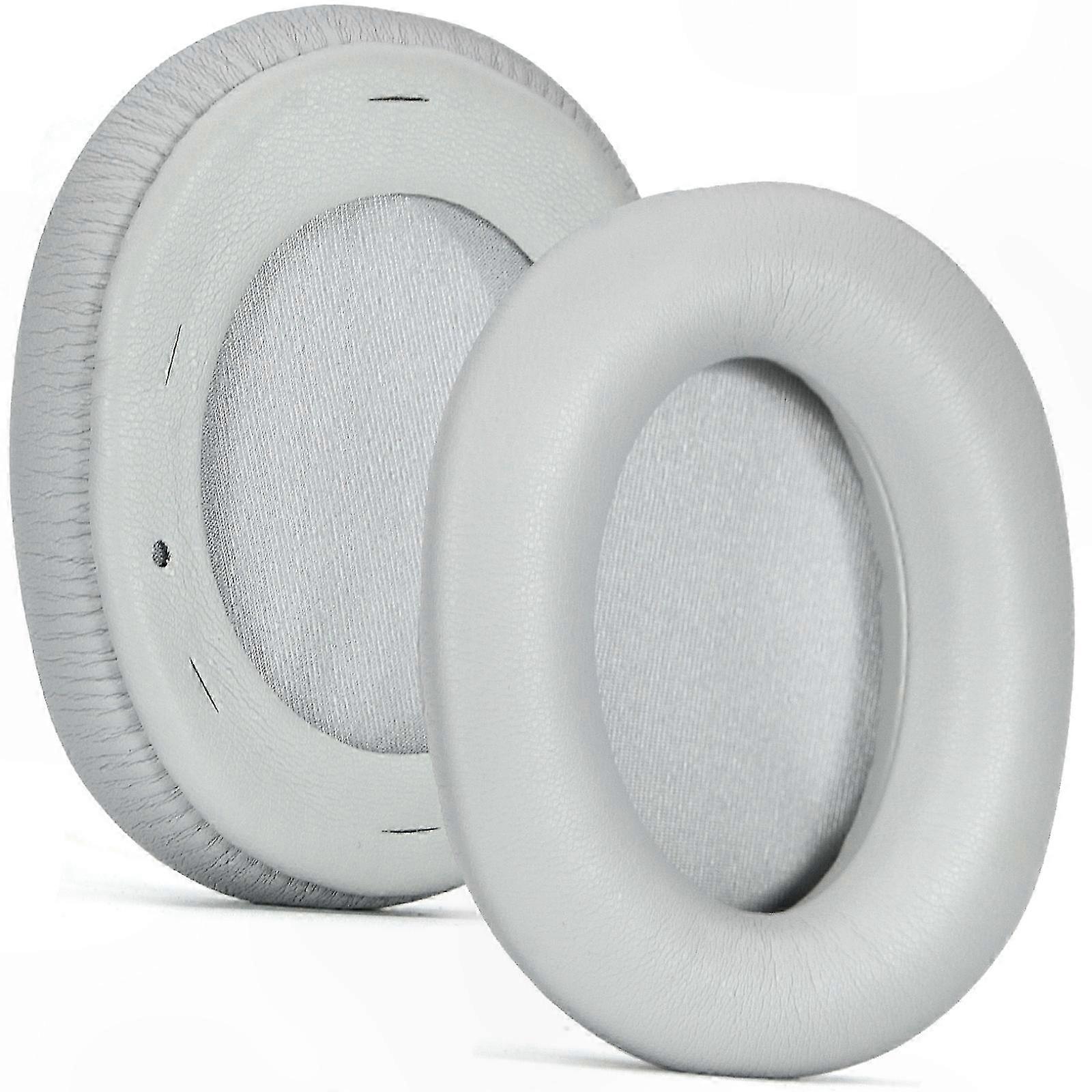 Replacement Ear Cushions for Wireless Headphones, Memory Foam Pads for Enhanced Comfort and Noise Isolation, Red