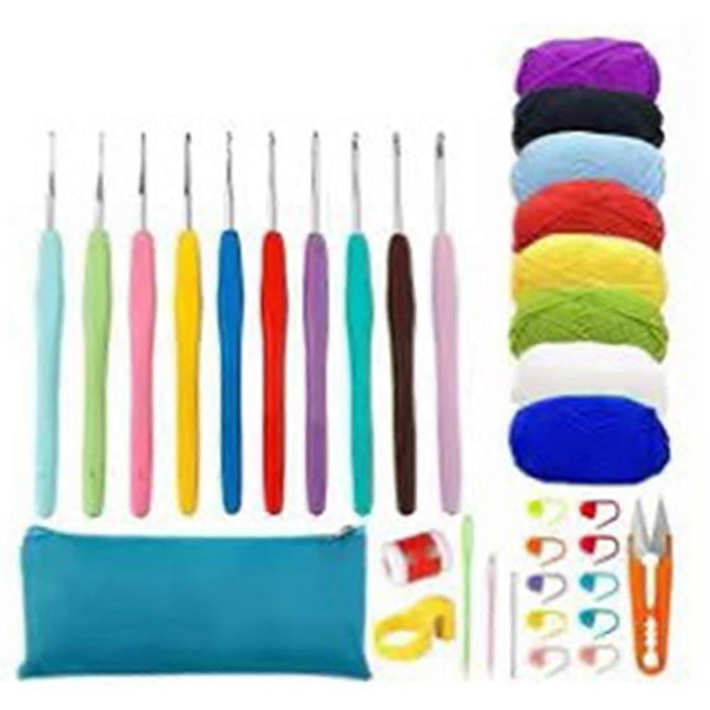 Kit De Crochet Noël - Crée Ton Propre Lutin Sapin De Noël (15 Cm) - Loisir Créatif Pour Ados Et Adultes