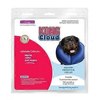 Kong KONG Inflatable E-Collar, Blue, 1 Each/XL