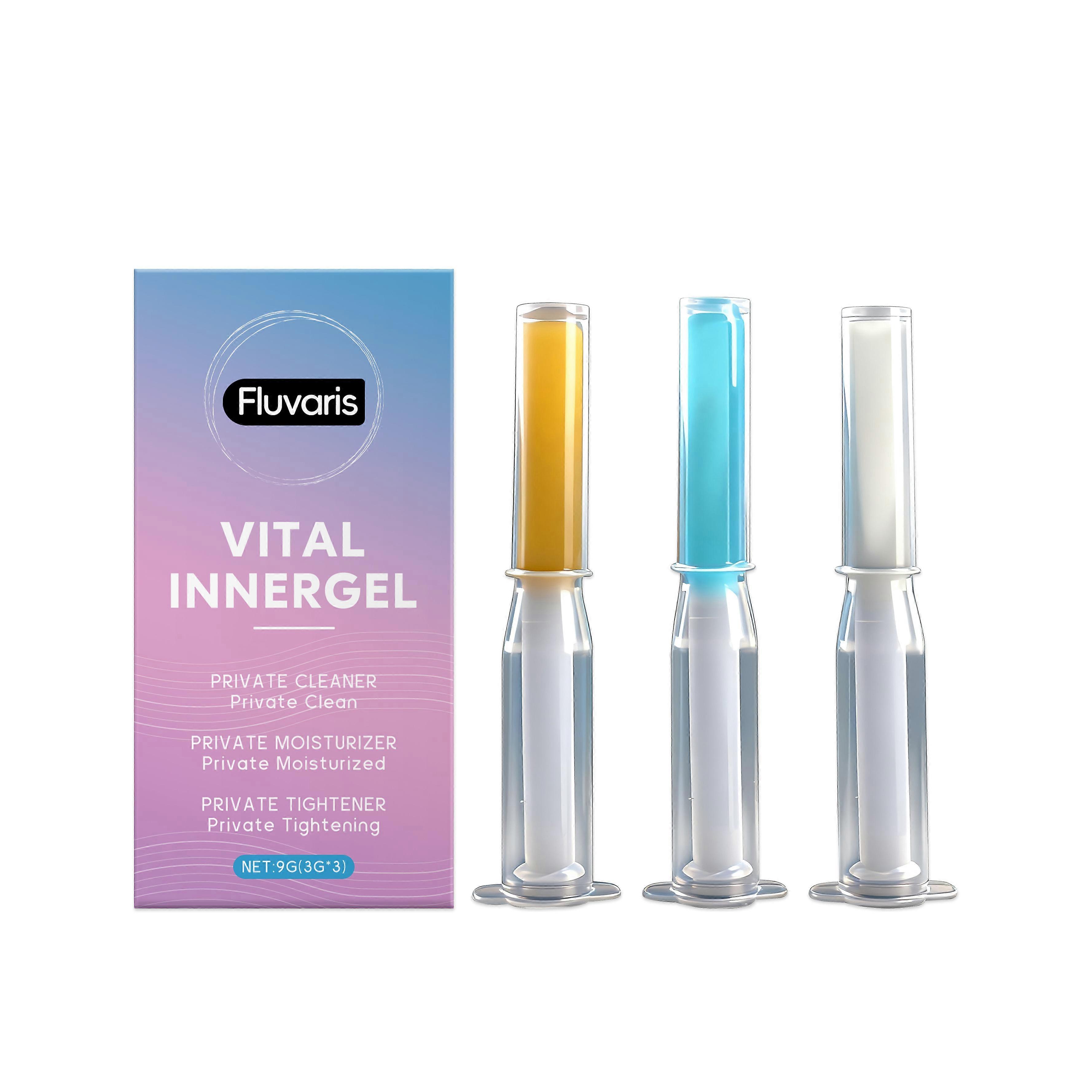 Fluvaris Women's Care Moisturizing Gel With A Gentle Formula Cleanses The Body, Nourishes And Is Delicate And Skin-Friendly