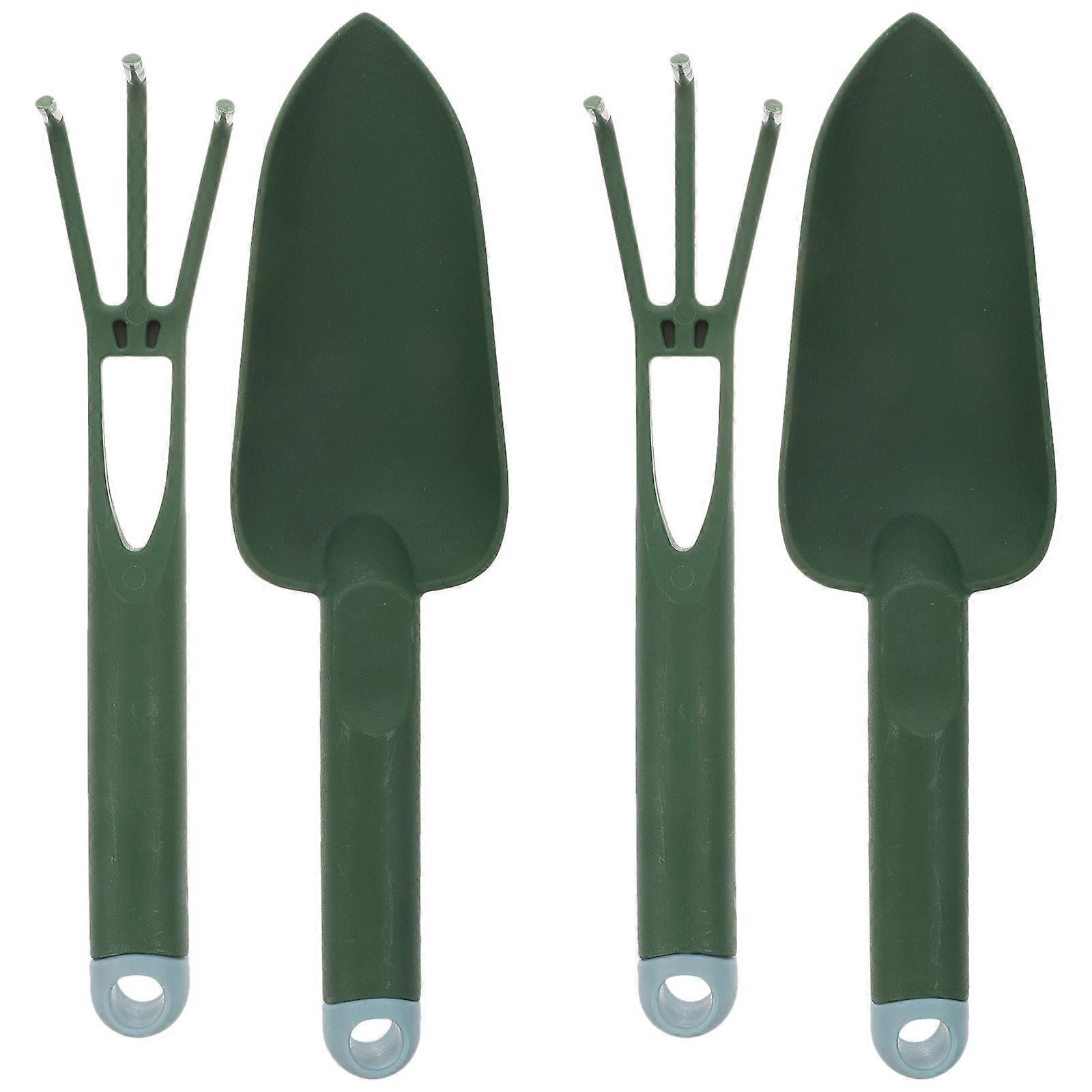 Gardening Tools Hand Trowel for Planting with 2Sets of Plastic Tools