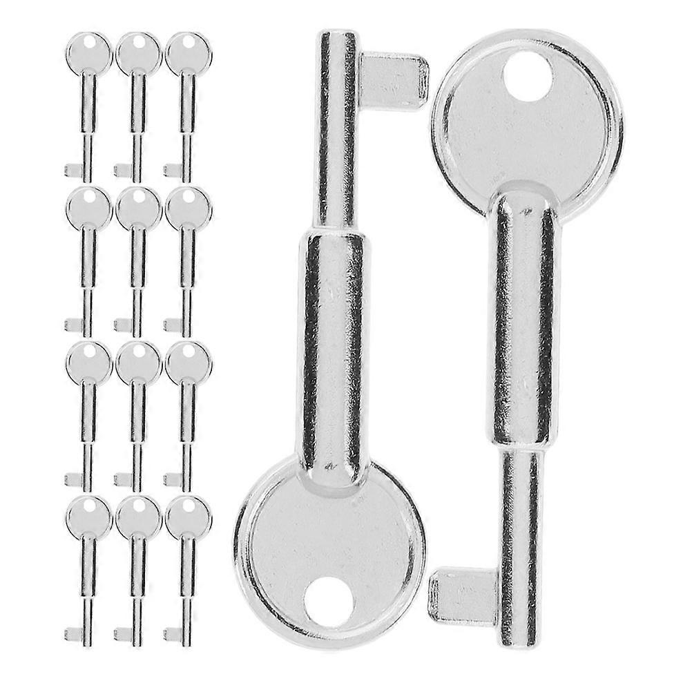 Metal Emergency Stop Key Replacement for Alarm Ideal for Public Safety in Industrial Settings Featuring Compact Design 125Pcs