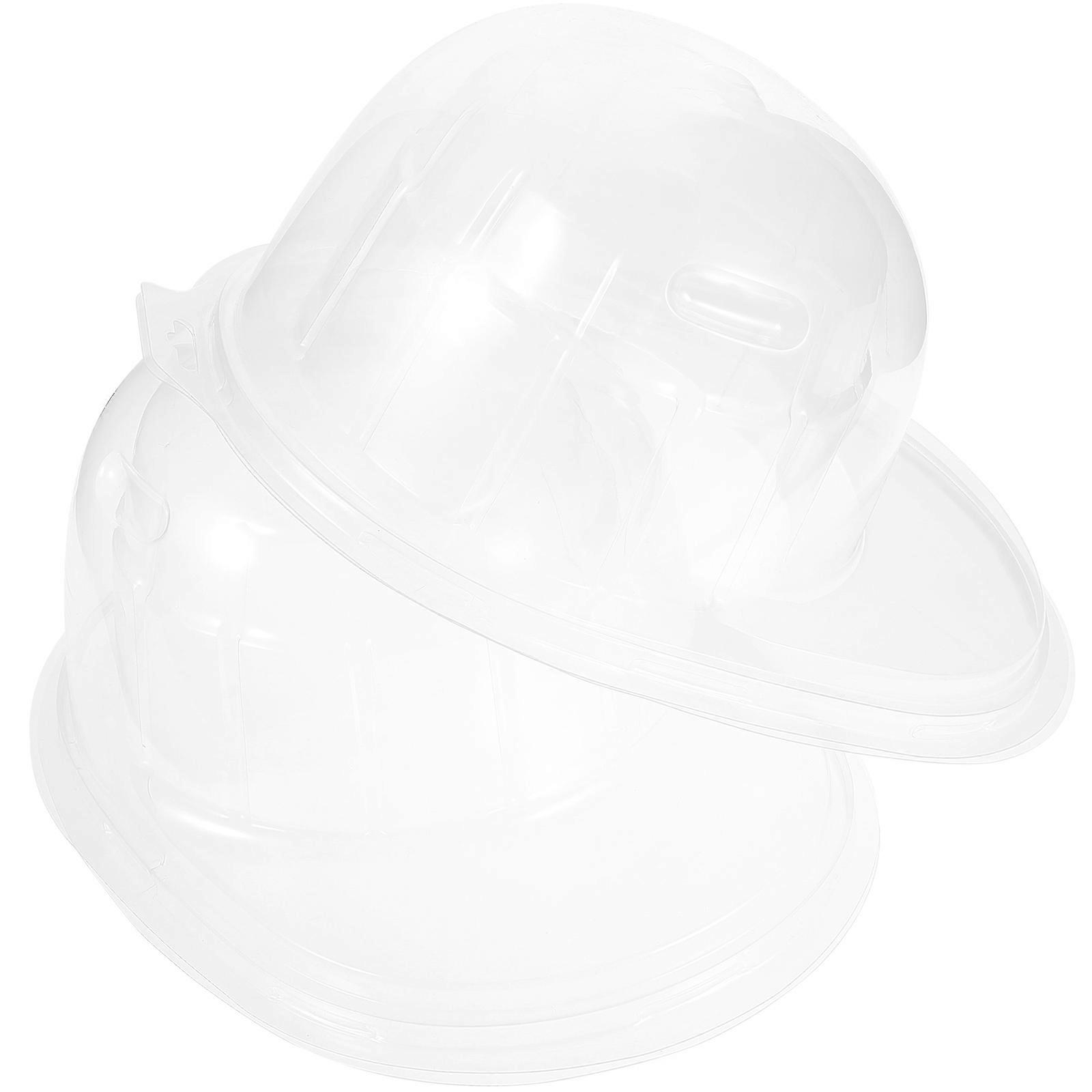 Transparent Cap Display Holder for Baseball Cap Rack 2Pcs Plastic Stand