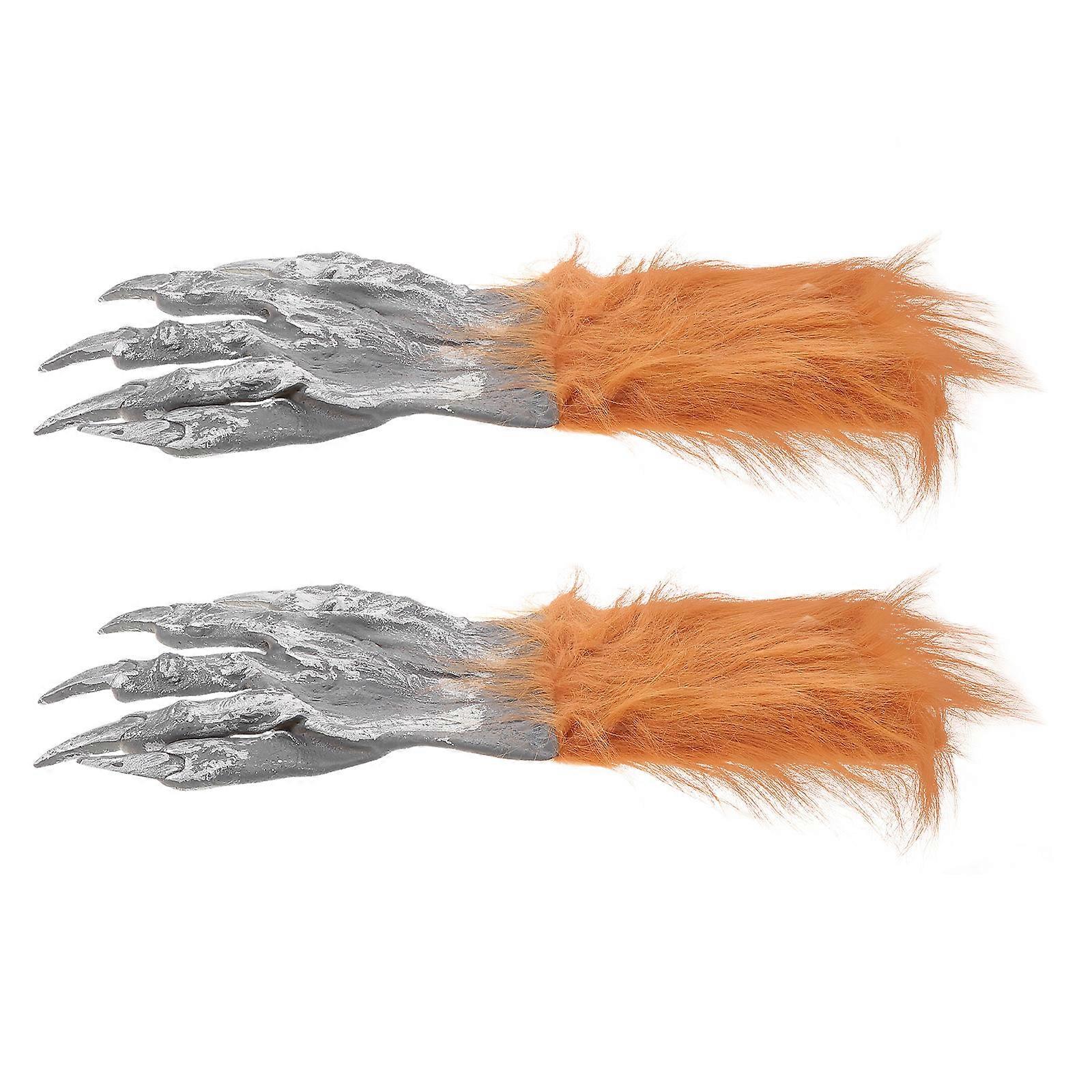 Cosplay Gloves 3 Pairs Scary Design Perfect For Halloween Events Comfortable Material Bloody Effect Adds Realism
