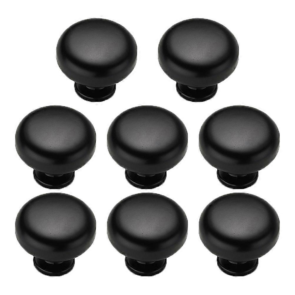 Black Practical Grab Handle Aluminum Handle for Door Use 16Pcs