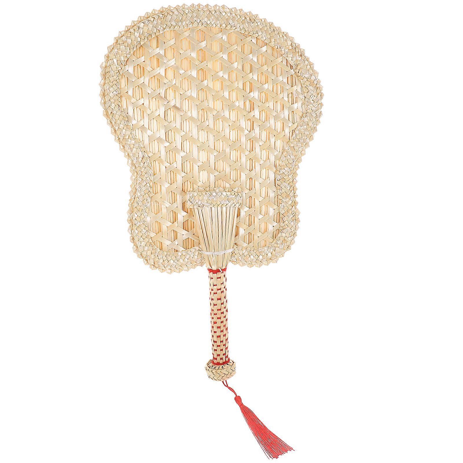 Vintage Chinese Style 4Pcs Cooling Hand Fan For Summer Beach Parties With Rectangular Shape 39X24CM