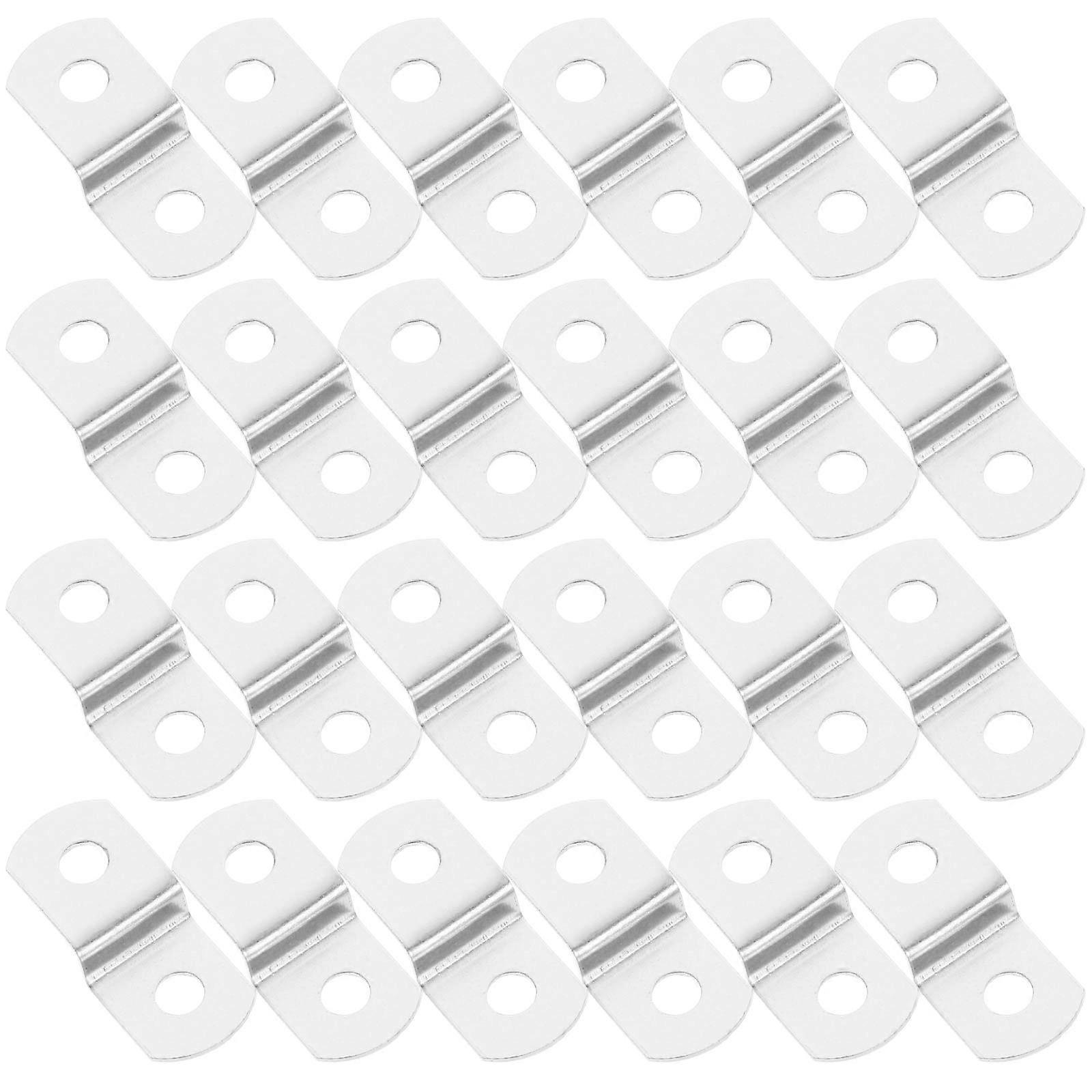 Z Clips Fixed Clips for Photo Frame Back Connectors 240Pcs Silver