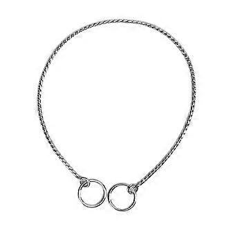 Pet P Chain Metal Pet Dog Collar Snake Chain Pet Decoration for Walking Training4.0mmx50cm