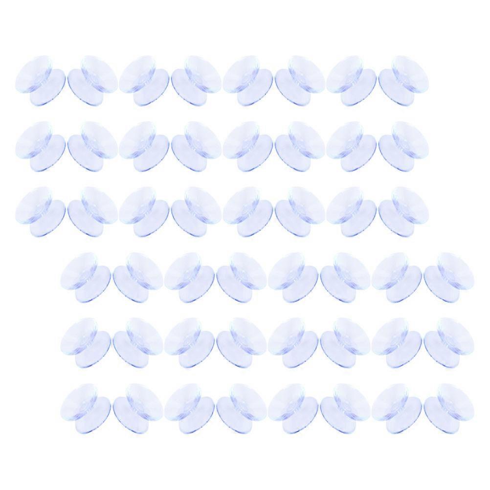 Double Sided Silicone Suction Cups Glass Table Bumper Pads 500Pcs