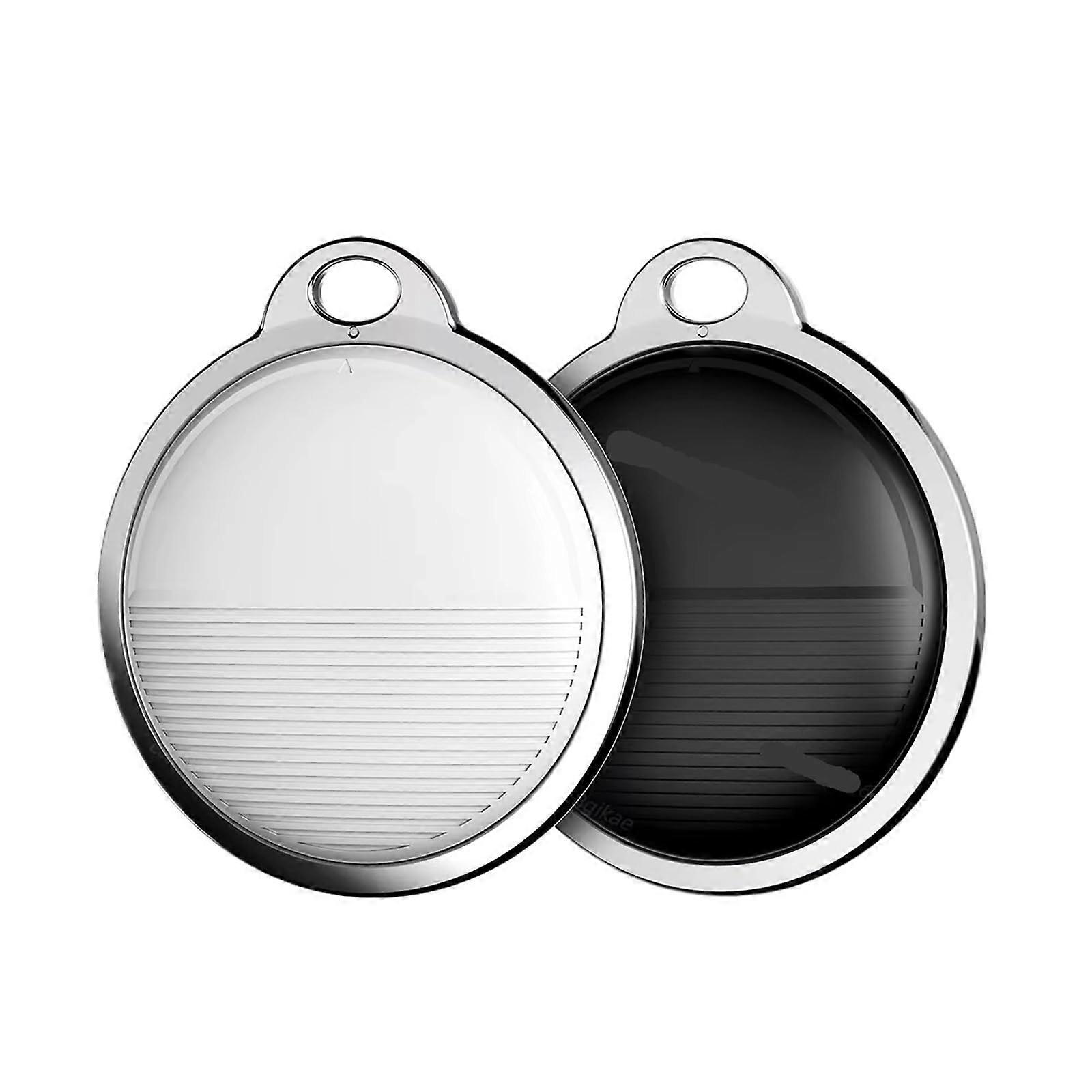 GPS Tracker For Find My App AirTag Compatible Elderly Child Pet Bike Bag Tracking Bluetooth White 1 Pack