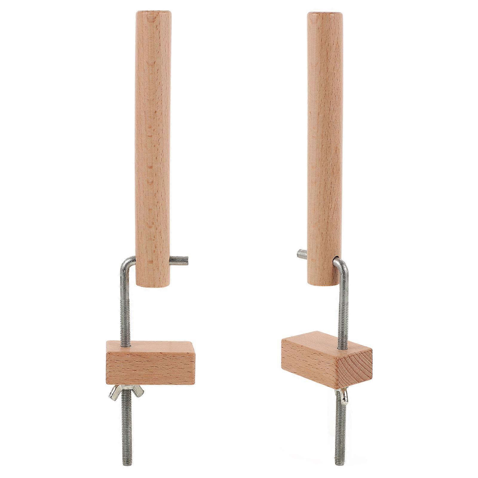 Wristband Maker Wood Frame for Bracelet Weaving 2Pcs Set