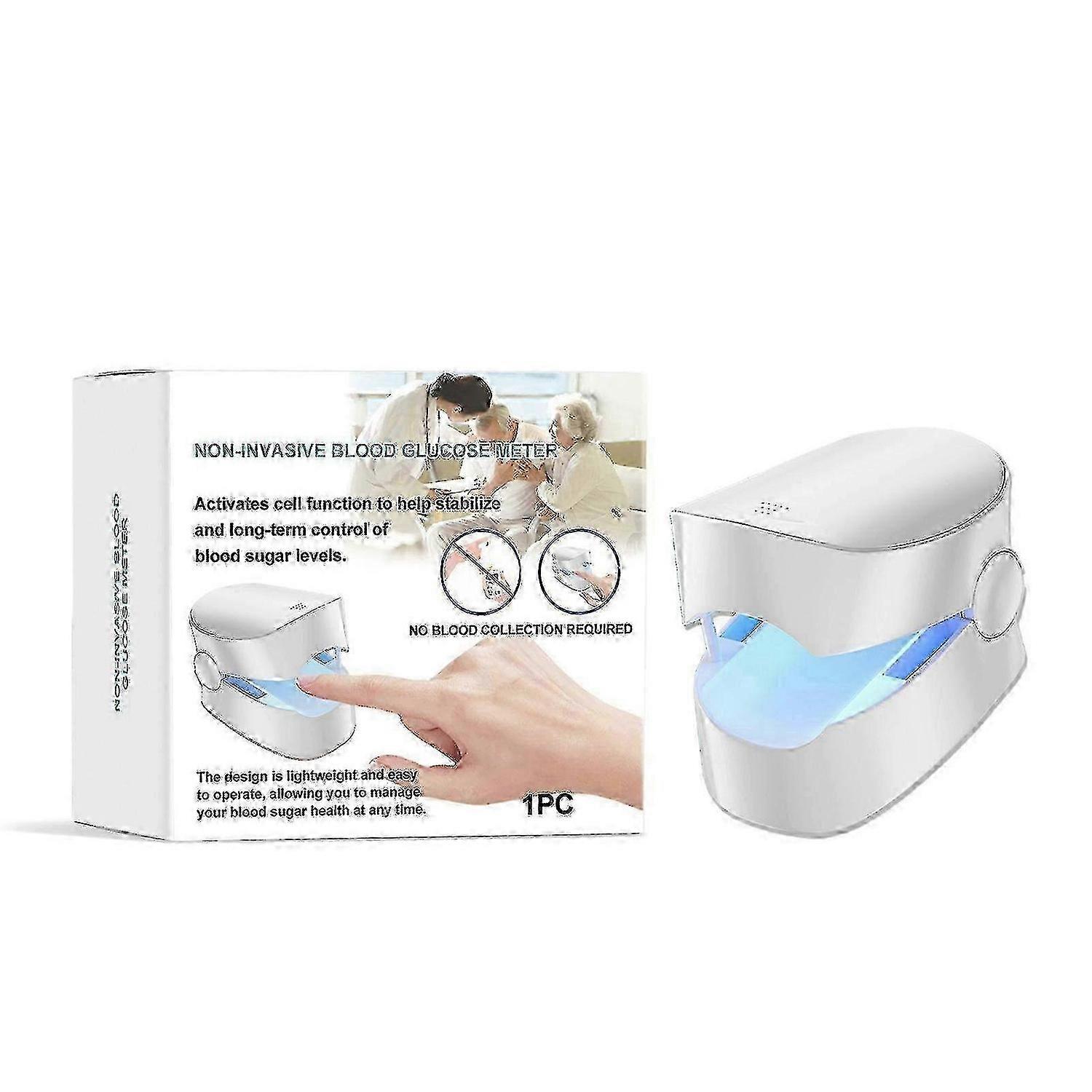 Non-Invasive Portable Blood Glucose Monitor for Diabetes Care - Blood glucose testing device without puncture, ideal gift for health monitoring