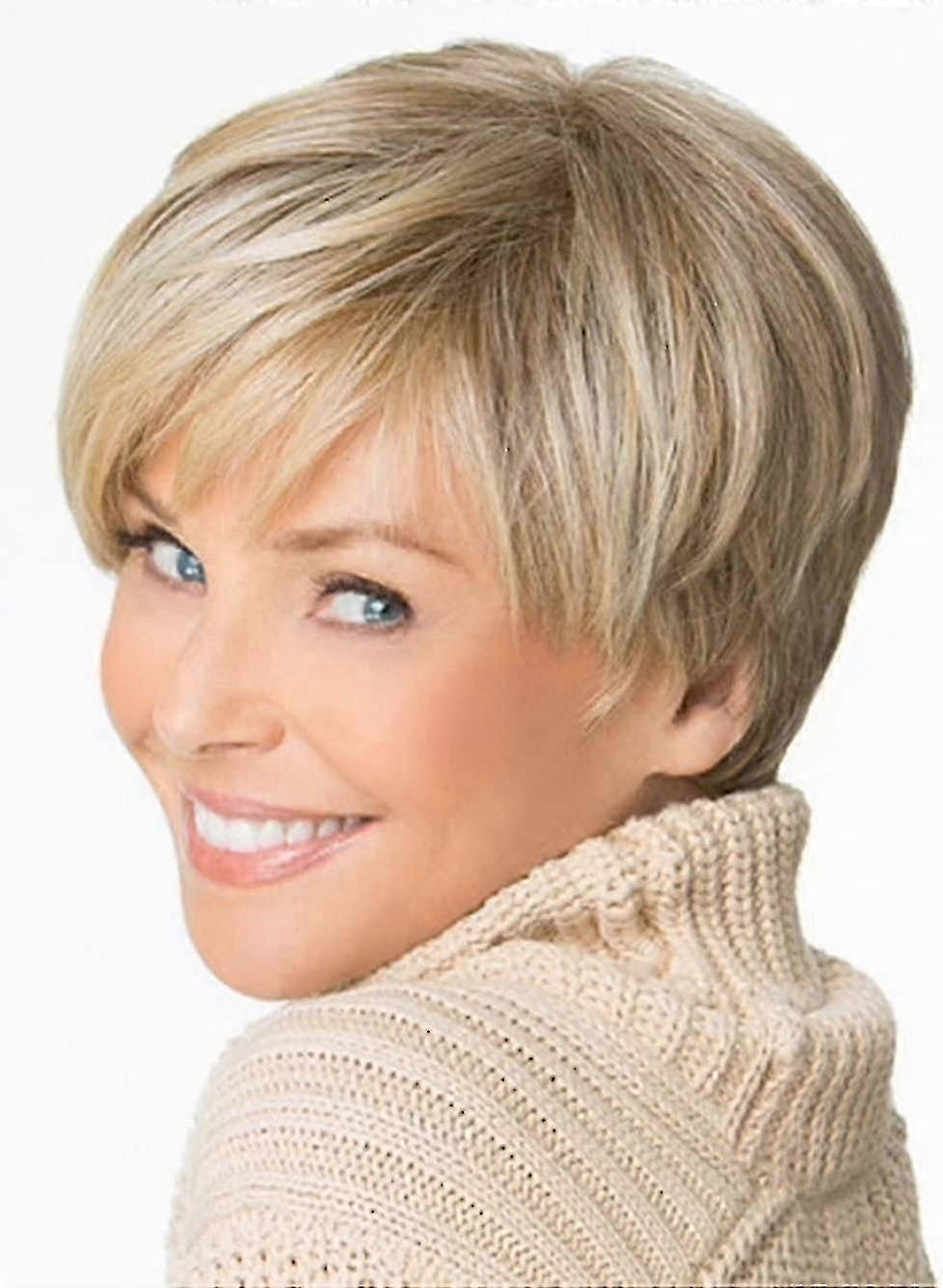 Wig Stylish Short Heat Resistant Light Wavy - jjS