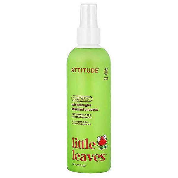 ATTITUDE, Little LeavesÃÂÃÂ¢ÃÂÃÂÃÂÃÂ¢, Hair Detangler, Watermelon & Coco, 8 fl oz (240 ml)