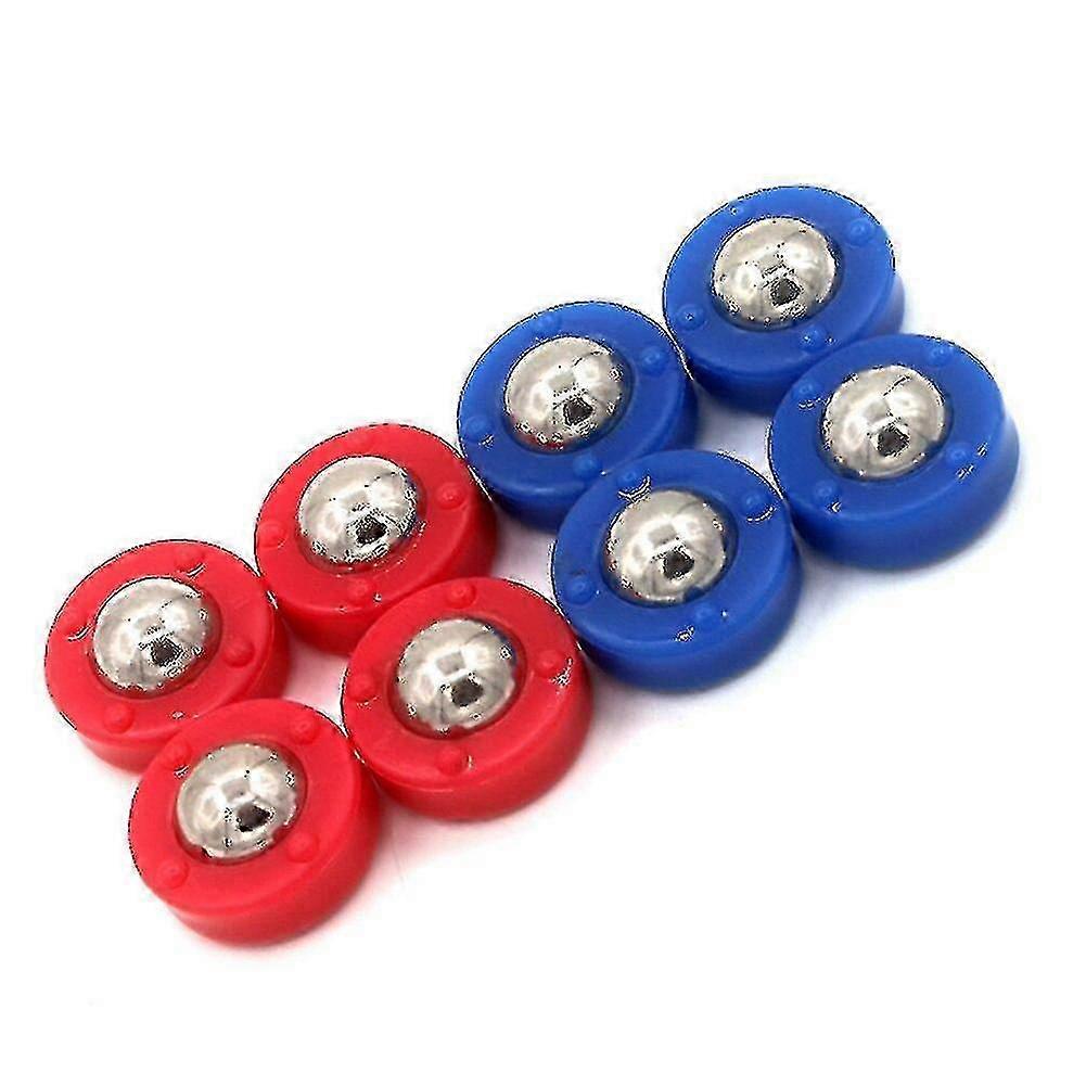 4/8pcs Roller Balls Multi Function Shuffleboard Tabletop Mini Replacement Pucks For Shuffleboard Table Football Indoor Games 25-26
