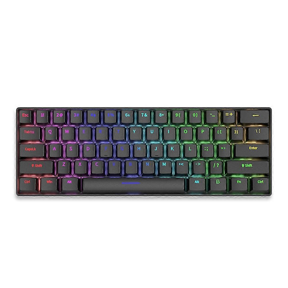Office Accessories Gaming Keyboard Black Red Axis