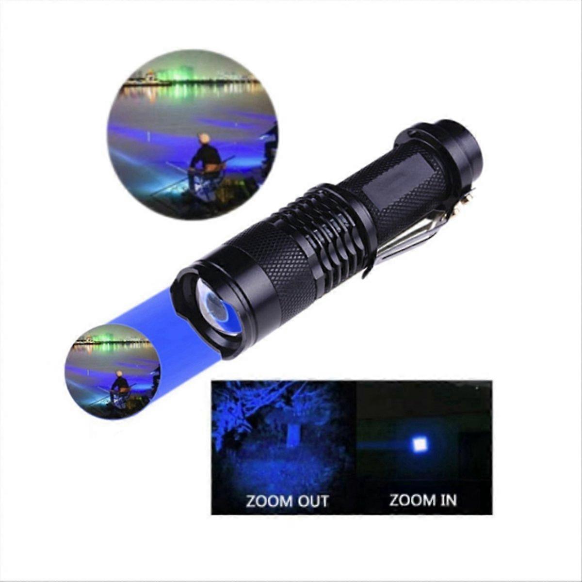 Telescopic Focusing Flashlight Telescopic Zoom Flashlight White Light