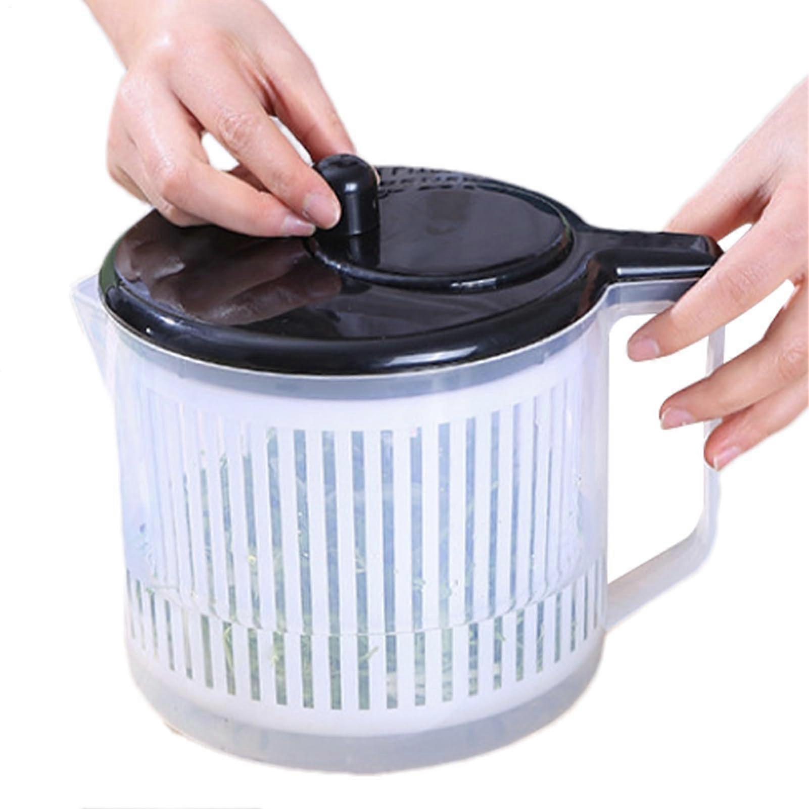 Salad Spinner For Fruits And Vegetables Dryer Squeezer Filter Bowl For Onion Veggie Produce Dressing Dumpling Filling