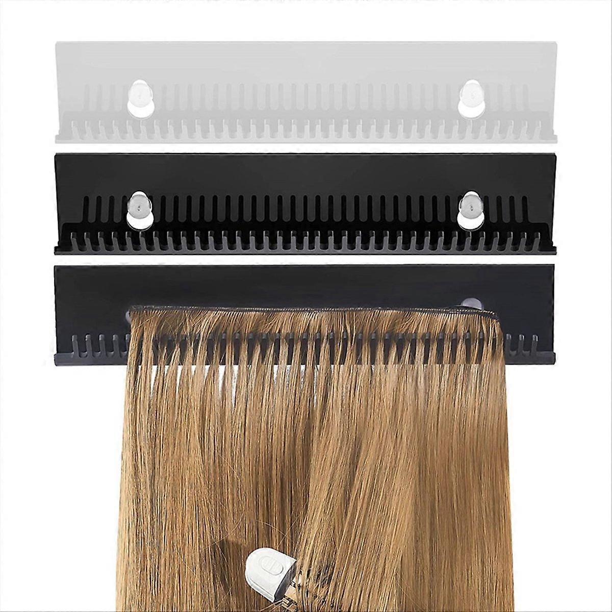 Support professionnel pour extensions de cheveux en acrylique blanc