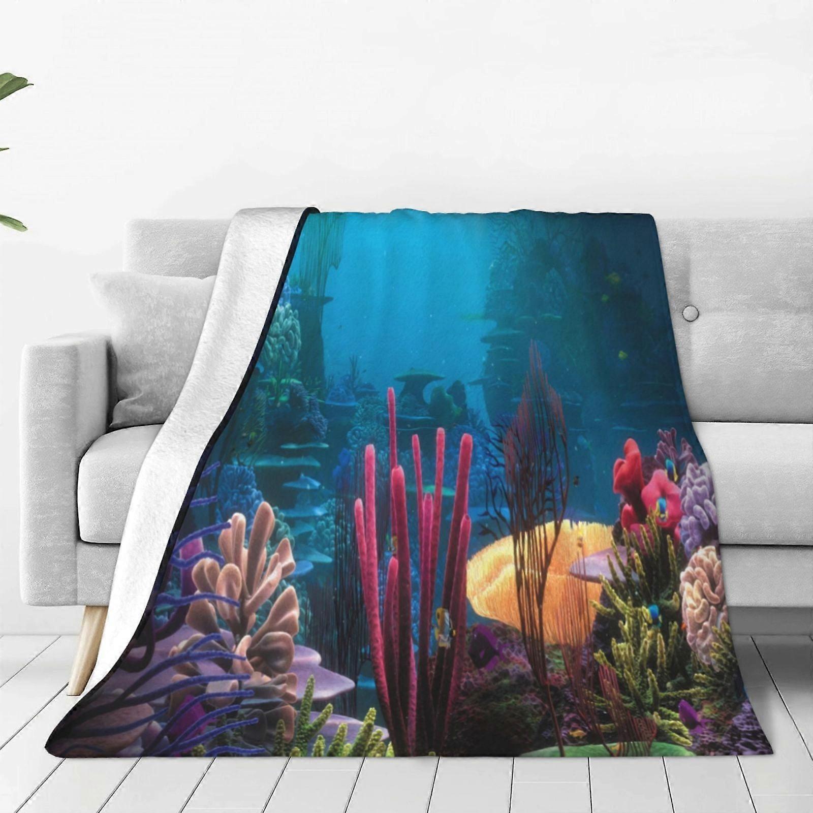 Finding Nemo Blanket Throw Bedding Room Decor Flannel Blankets For Bed Sofa 40"X30"