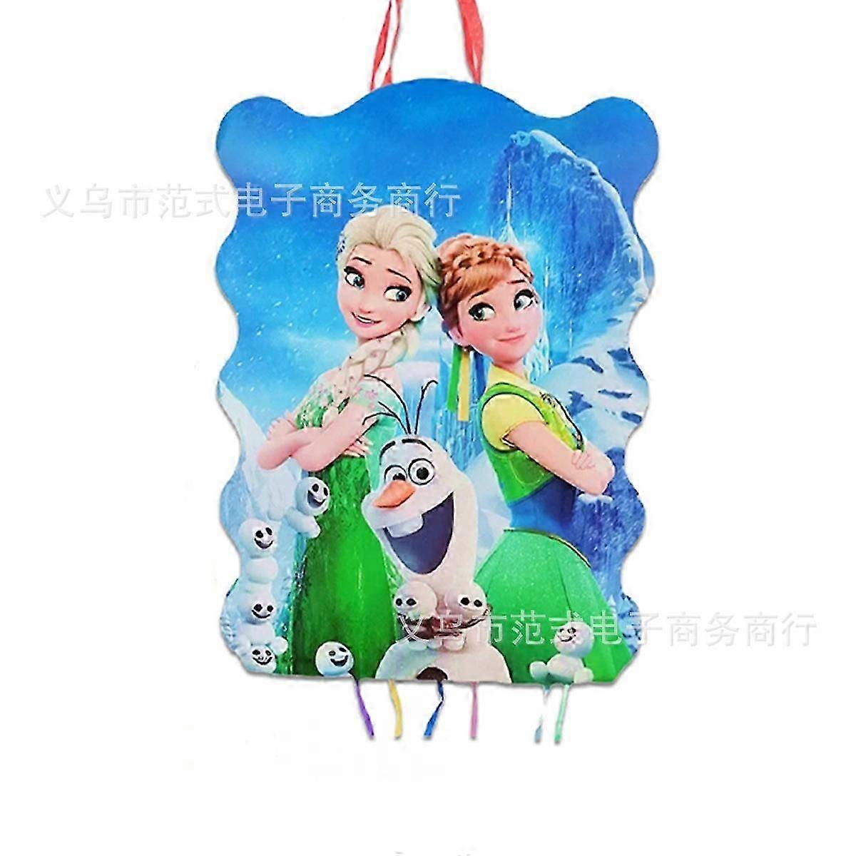 Cartoon Party Pinata Birthday Decoration Creative Gift Stitch Princess Superhero Party Supplies