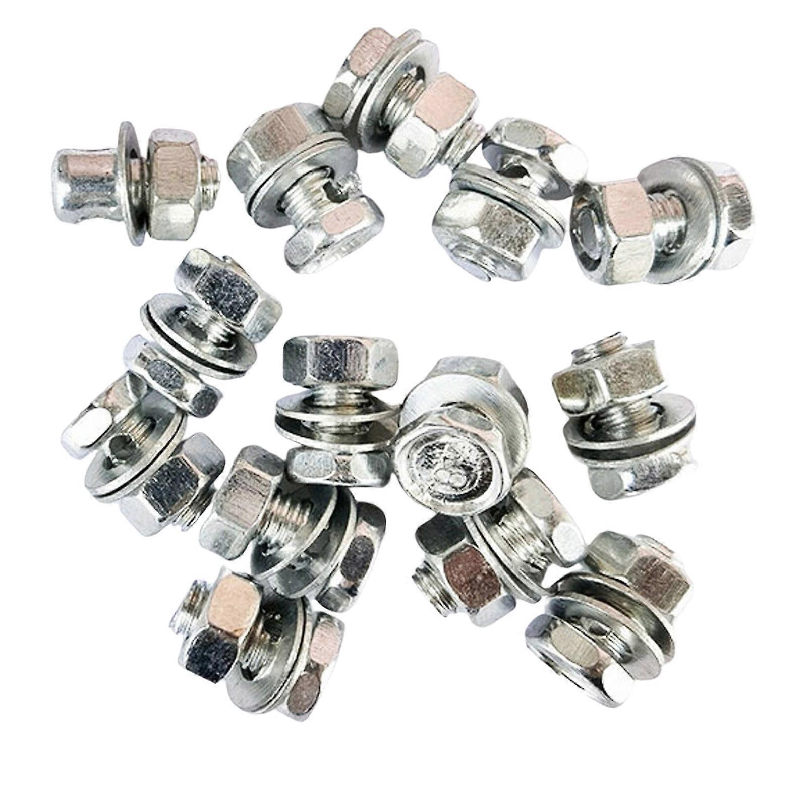 Permanent Steel Cycle Brake Cable Regulator With Oxidation Resistant Locking Screw For Secure Braking Multicolor