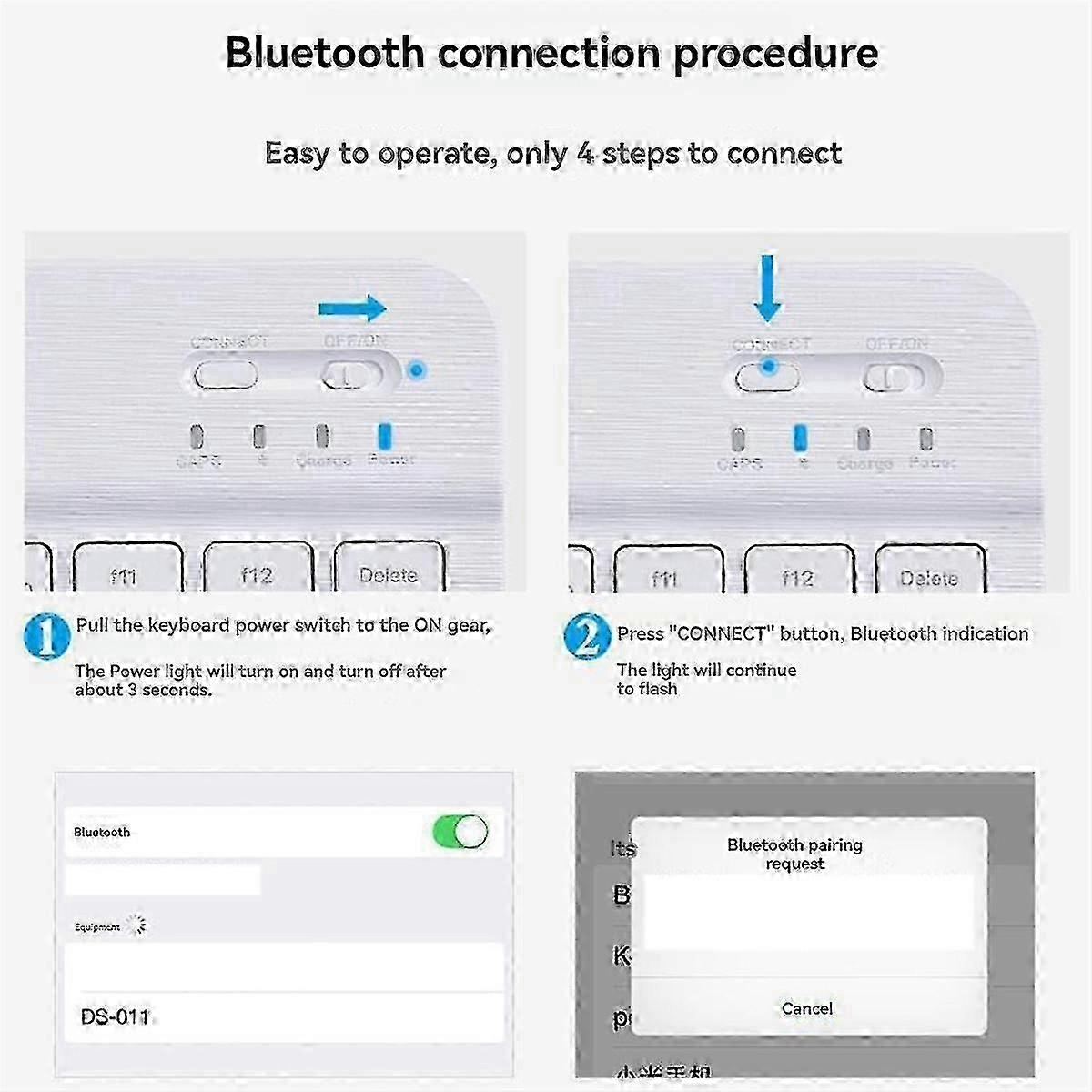 Suitable For Bluetooth Keyboard Portable Keyboard Tablet Pc Tablet Gaming Accessories-jc