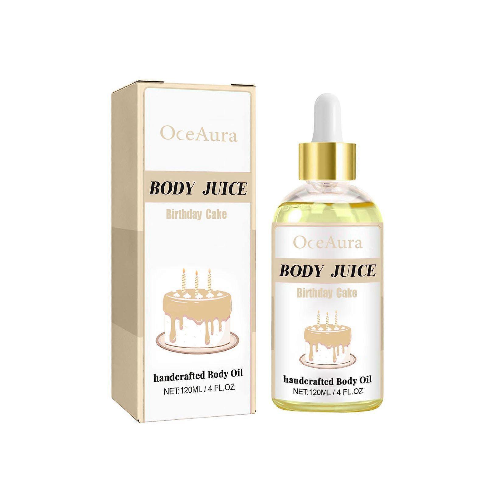 Cake Body Treatment Oil Contains Tocopherol (Vitamin E)