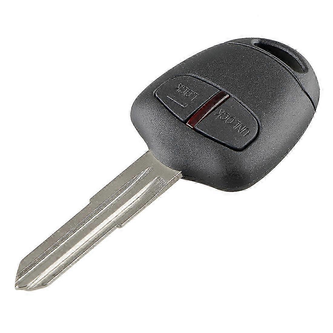 New For MITSUBISHI 2 Buttons Intelligent Remote Control Car Key with 46 Chip Battery Left Slot Frequency 433MHz