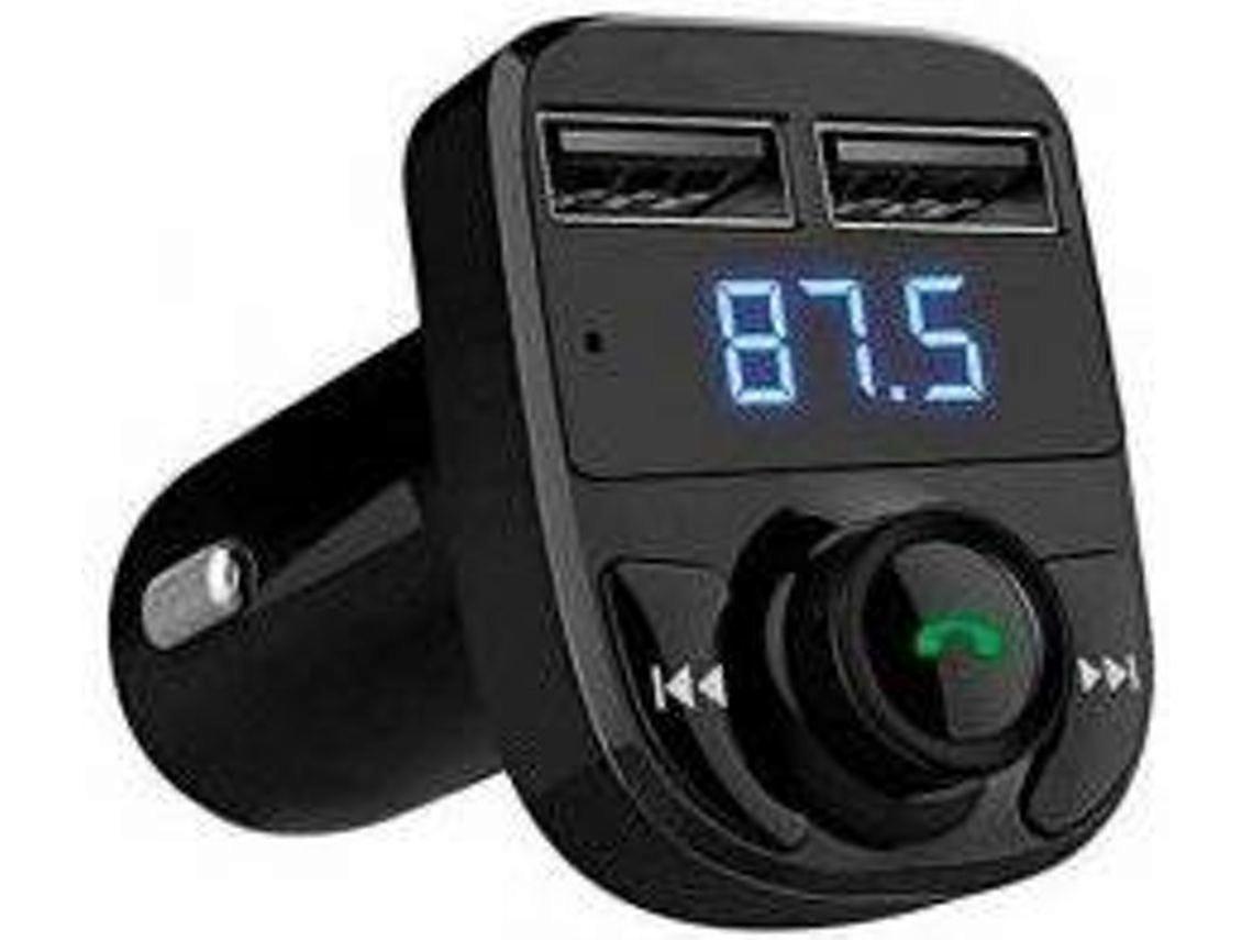 FMトランスミッターカーX8 Bluetoothブラック