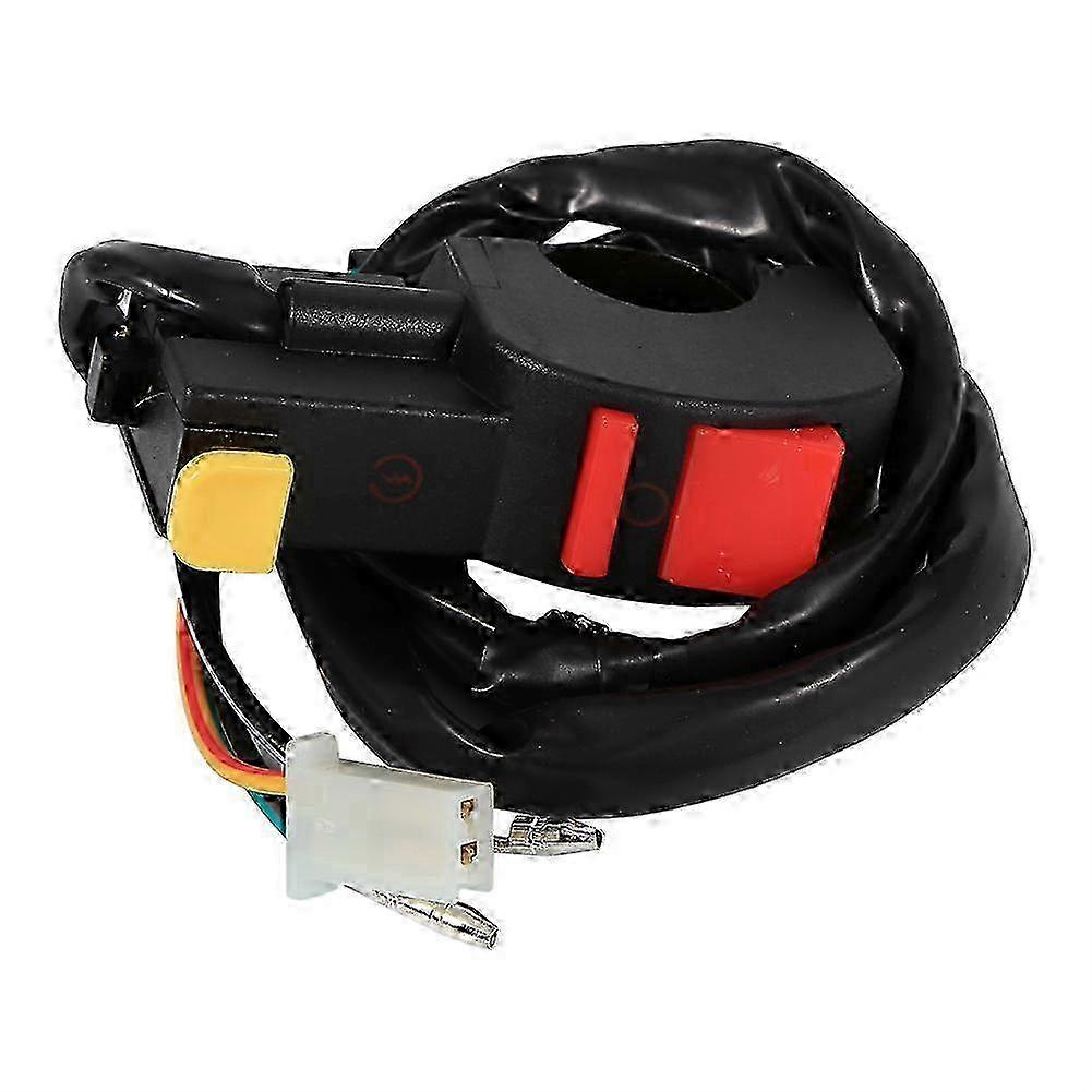 Fog Light Switch 7/8 Handlebar ON/OFF Button Headlamp Horn Flameout Switch for Motorcycles