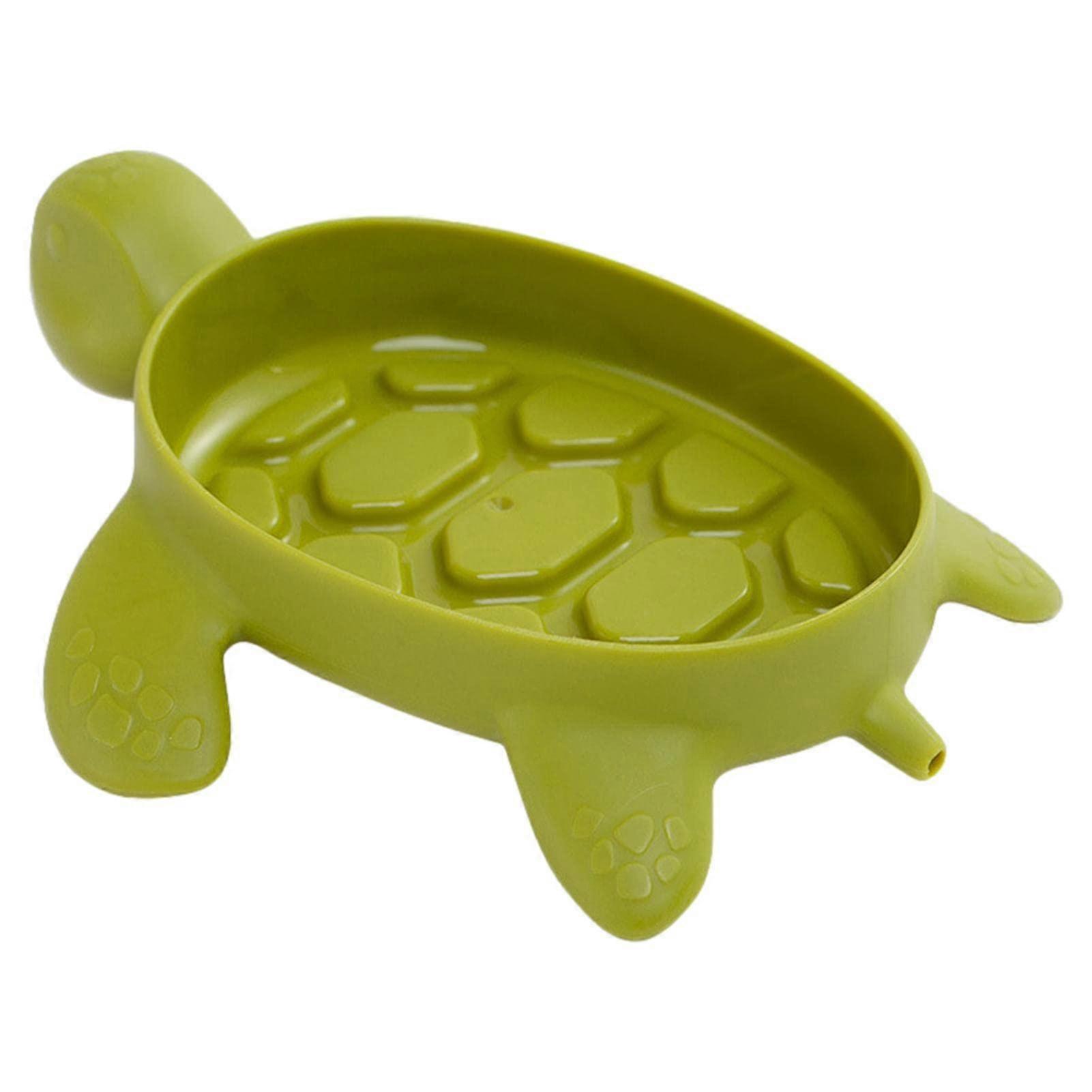 Tortoise Soap Dish Draining Soap Case For Shower, NonSlip Soap Holder For Bathroom, Flexible Structure Soap Saver