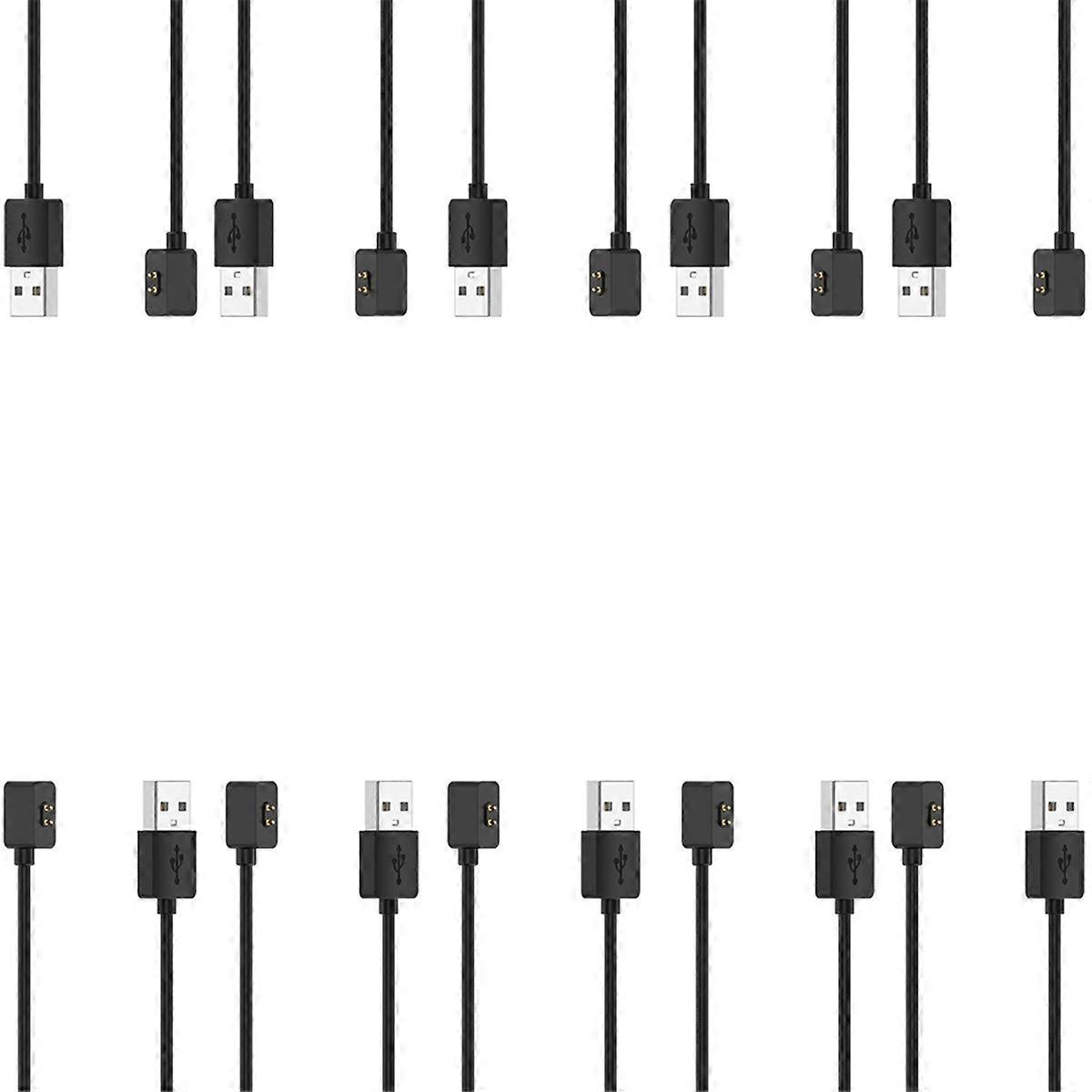 USB-ladekabel for 9 8 Pro 8 Aktiv Magnetisk Lader Reiselading 100cm 20 Stk