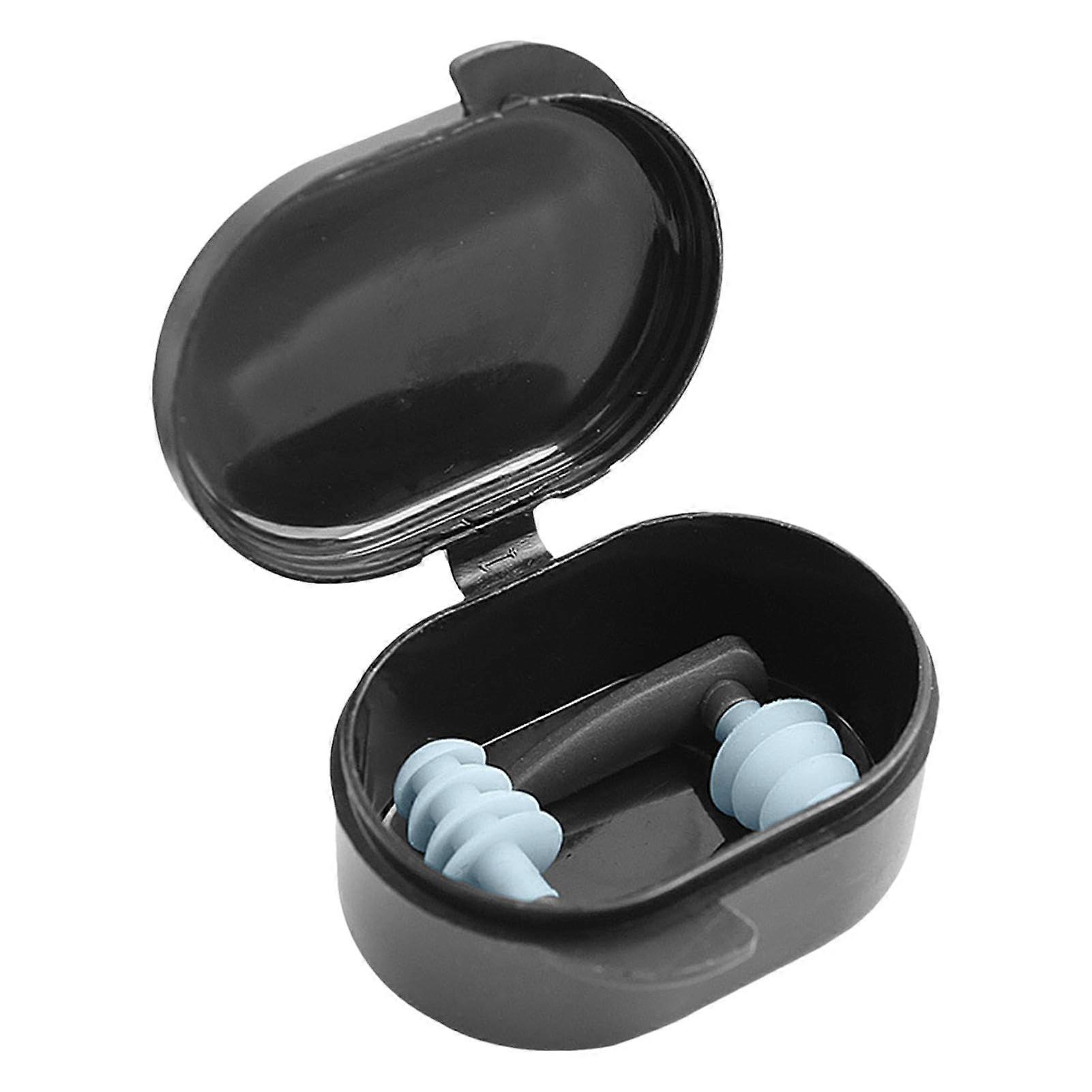 Waterproof Earplugs Silicone Reusable Soft Noise Cancelling For Swimming