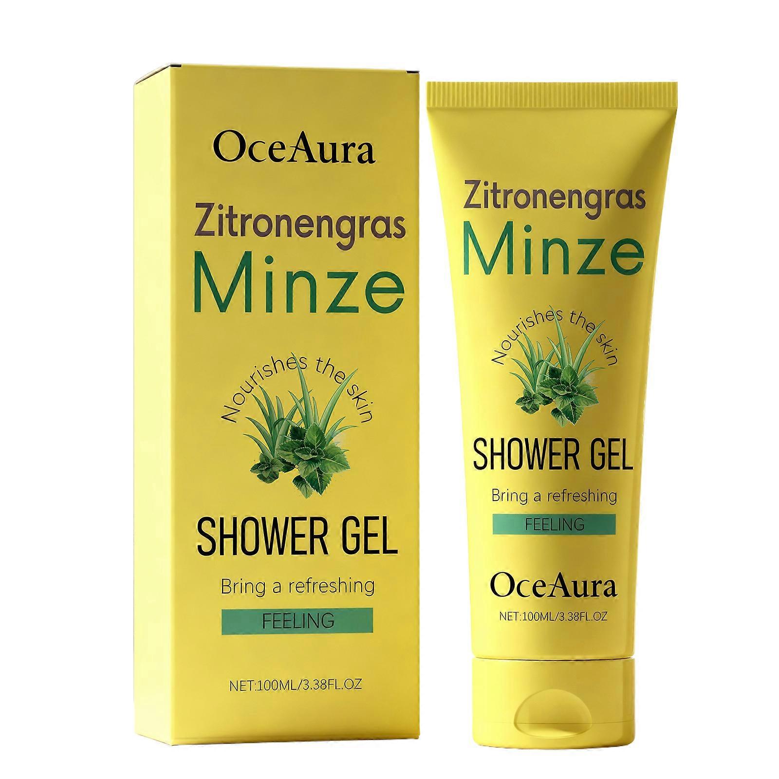 OceAura Lemon Body Wash Is A Refreshing, Smooth And Moisturizing Body Wash With A Fresh Fragrance