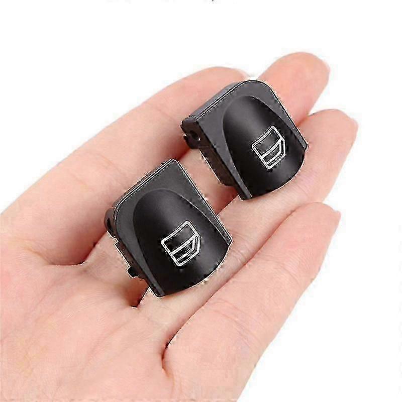 Window Switch Button Covers for W203 W208 C Clk Class Front Left+Right Window Switch Repair Button 25-26