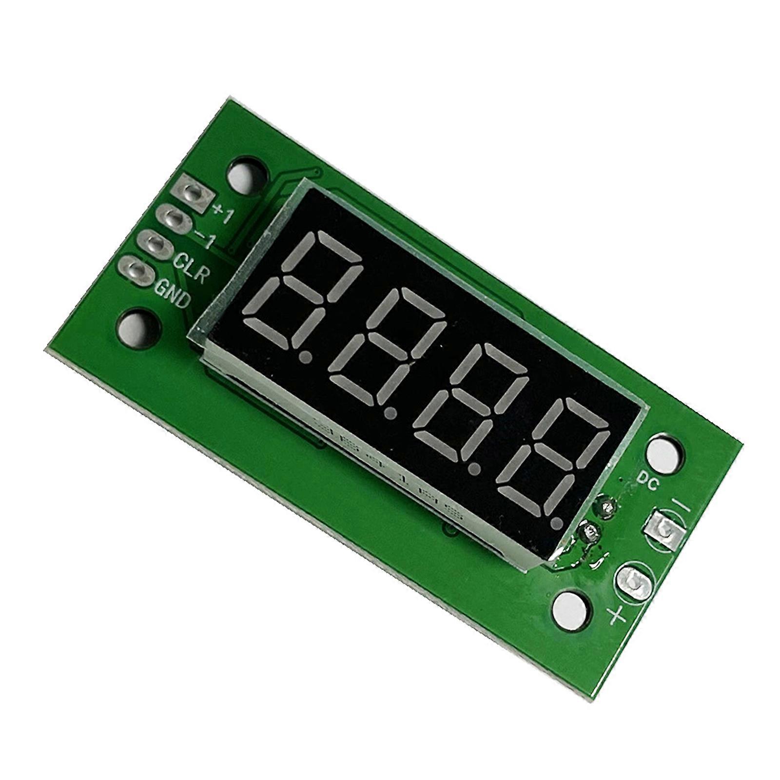 0.36 Red LED Counting Device 4 25V Input Signal Compatibility For Equipment Upgrades Multicolor