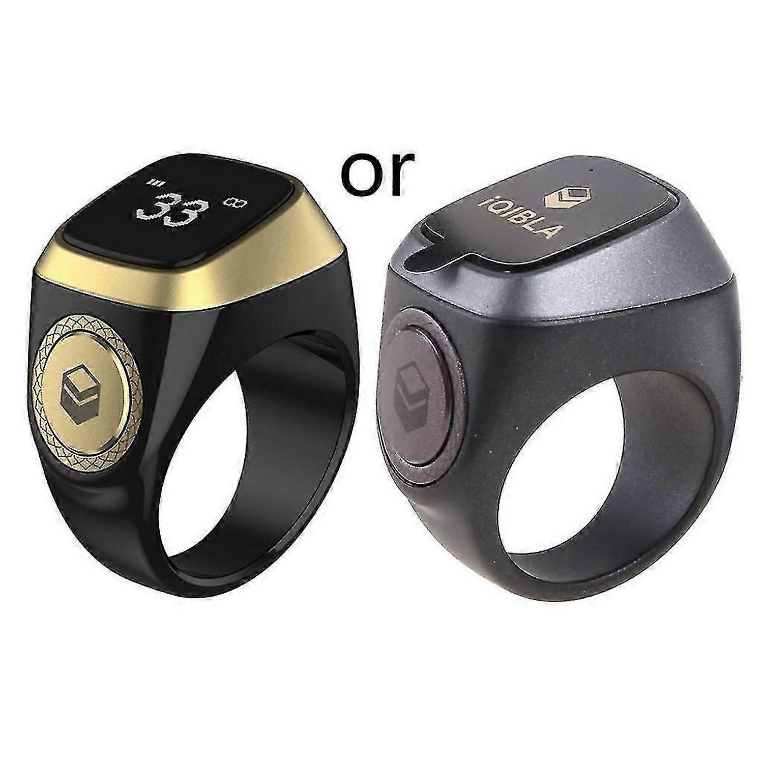 iQibla Zikr 1 Lite for Smart Counter Wearable Ring Digital Tasbeeh Prayer Remind