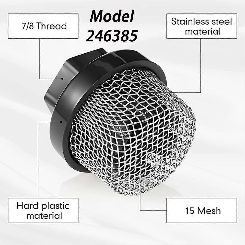 Airless Spray Filter Screen Set 3 Kinds Suction Pipe Filter Screen Spray Pump Inner Core Filter Screen