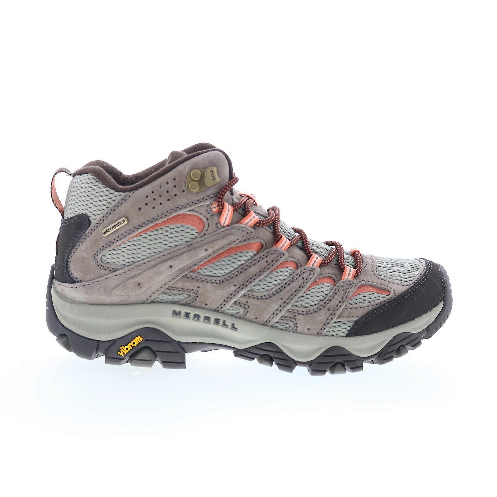 Bottes de randonnée imperméables Merrell Moab 3 Mid pour femmes adultes Sandow US 11
