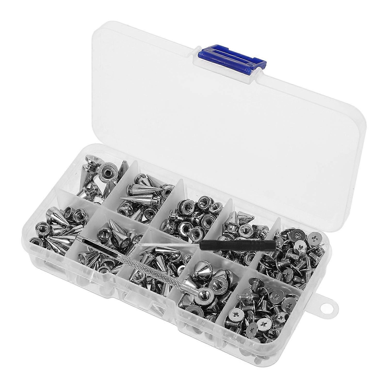 Rivets for Clothes Punk Studs Spikes Clothing Accessory 1.90X0.80X0.80CM 1Set