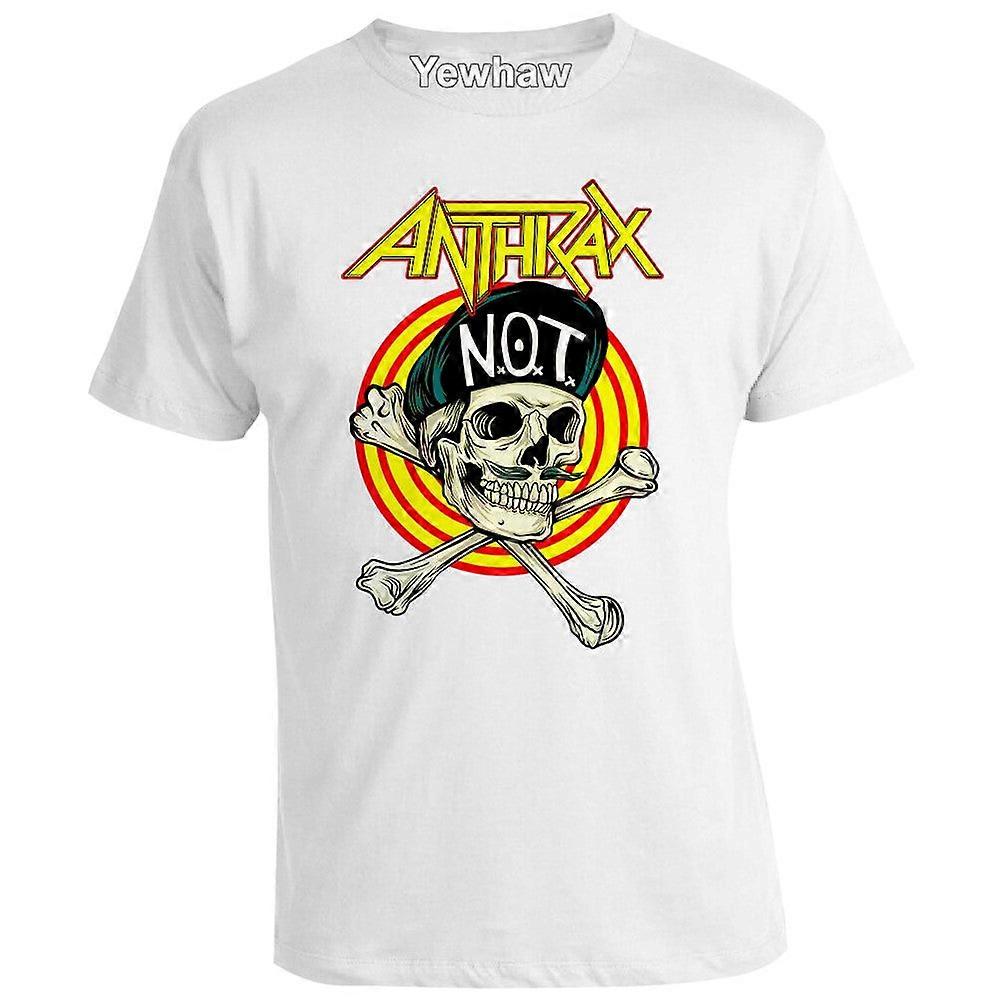 Anthrax Not Man Skull T-shirt