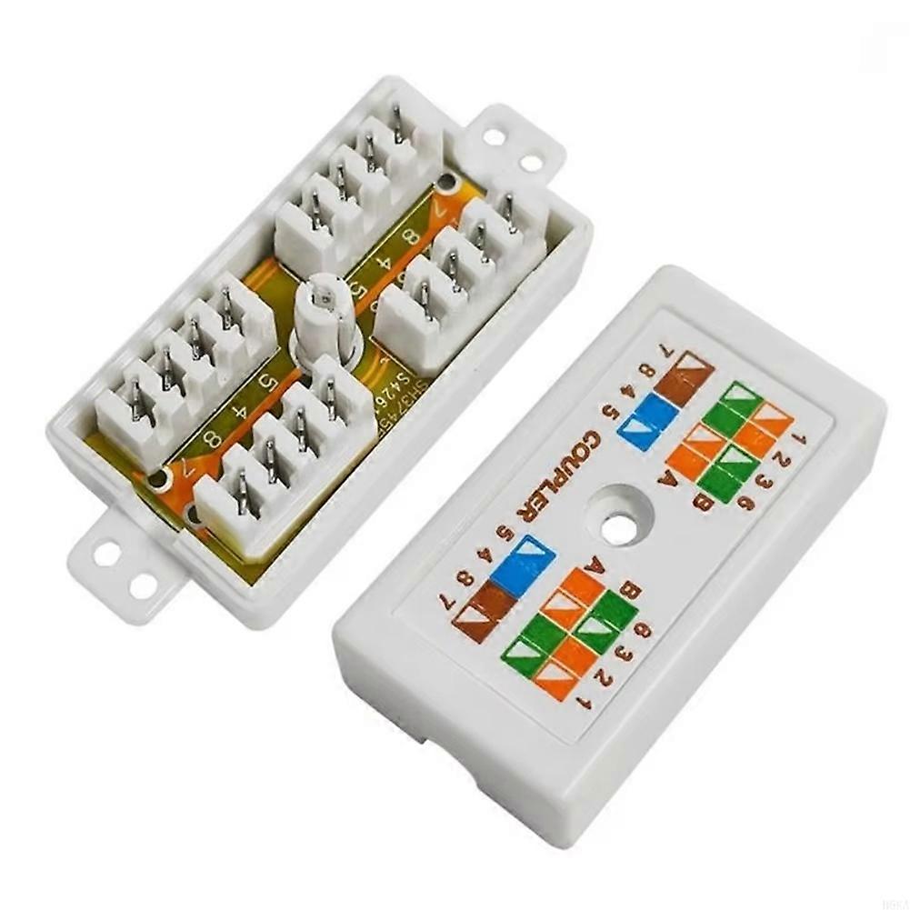 RJ45 Cat6 Junction Box for Ethernet Networking Cable Connection Accessories