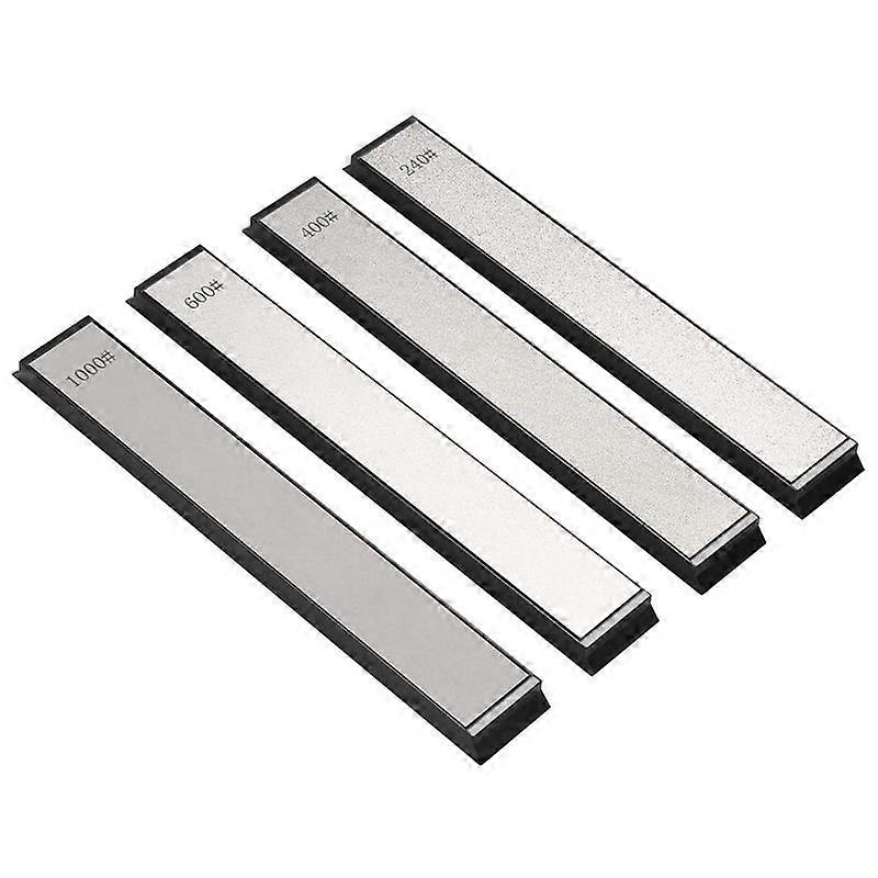 Diamond Sharpening Plate Set 4 PCS Grit 240/400/600/1000